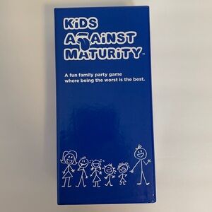 Kids Against Maturity Card Game